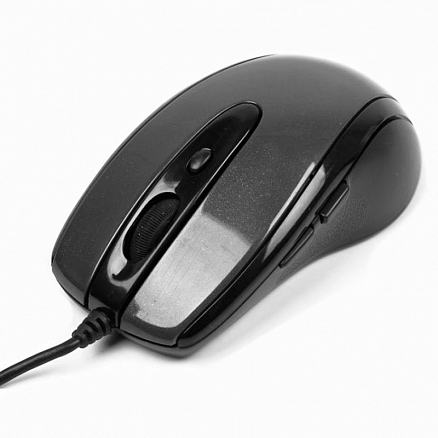 Мышь проводная USB V-Track A4Tech N-708X черная