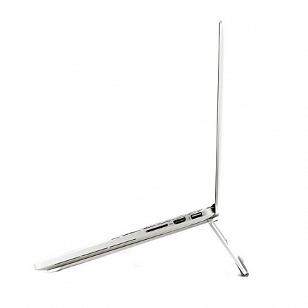 Подставка для ноутбука до 17 дюймов Evolution LS105 металлическая серебристая