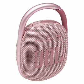 Портативная колонка JBL Clip 4 с защитой от воды розовая