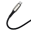 Кабель Type-C - USB 2.0 для зарядки 1 м 6А 66W Baseus Waterdrop (быстрая зарядка) черный