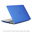 Чехол для Apple MacBook Air 13 A1466, A1369 пластиковый матовый DDC Matte Shell голубой