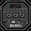 Портативная акустическая система SVEN PS-550 с USB, FM-радио и поддержкой microSD карт черная