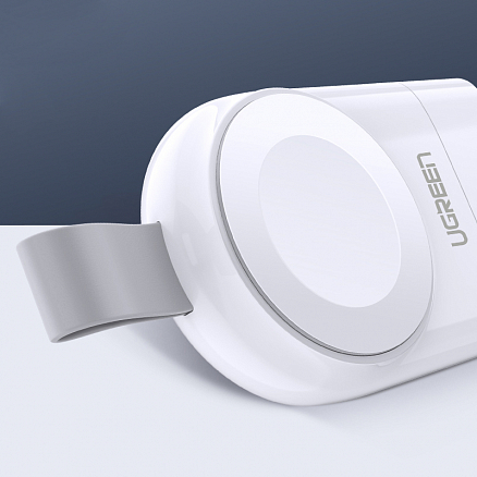 Беспроводная зарядка для Apple Watch магнитная MFi Ugreen CD144 белая