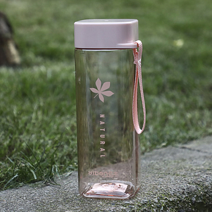 Бутылка для воды WaterPlants 500 мл розовая