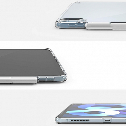 Чехол для iPad Air 2020, 2022 гибридный Ringke Fusion прозрачный