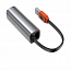 Переходник USB 3.2 Gen.1 + Type-C - Gigabit Ethernet длина 12 см Baseus Steel Cannon серый