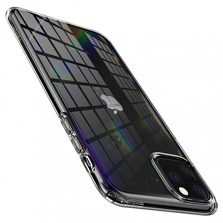 Чехол для iPhone 11 Pro Max гелевый ультратонкий Spigen SGP Liquid Crystal прозрачный