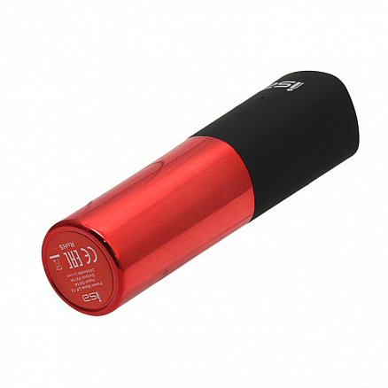 Внешний аккумулятор ISA Pomade LP-12 2600мАч (ток 1А) черно-красный