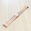 Ремешок-браслет для Apple Watch 42 и 44 мм миланское плетение Nova-01 розовое золото