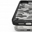 Чехол для iPhone 12 Mini гибридный Ringke Fusion X Design Camo черный