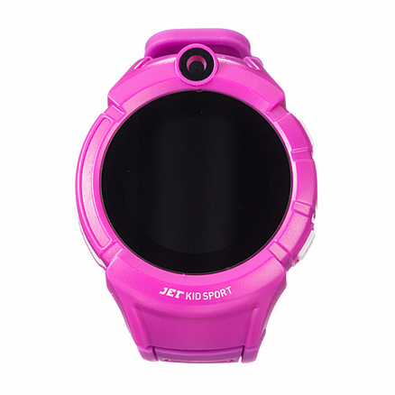 Детские умные часы с GPS трекером, камерой и Wi-Fi Jet Kid Sport сиреневые
