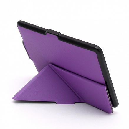 Чехол для Amazon Kindle Paperwhite (2015), 3 (2017) кожаный Nova-06 Origami фиолетовый