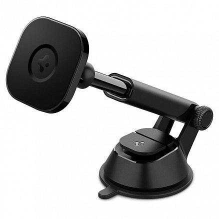 Держатель автомобильный на приборную панель магнитный MagSafe для iPhone Spigen OneTap ITS35 черный