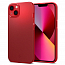 Чехол для iPhone 13 mini пластиковый тонкий Spigen Thin Fit красный