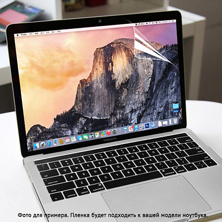 Пленка защитная на экран для Apple MacBook Pro 15 Touch Bar A1707, A1990 WiWU