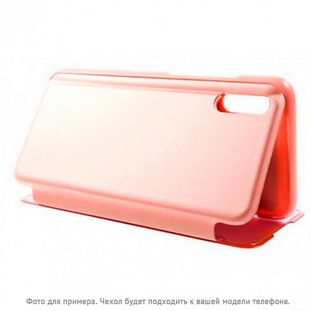 Чехол для Xiaomi Redmi 8A книжка Hurtel Clear View розовый