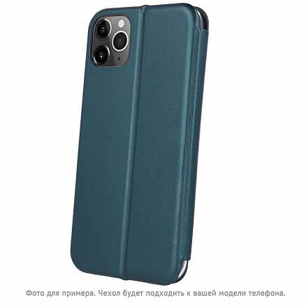 Чехол для Samsung Galaxy S20 FE кожаный - книжка GreenGo Smart Diva зеленый