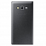 Чехол для Samsung Galaxy A7 с окошком оригинальный S-View Cover EF-CA700BCE черный