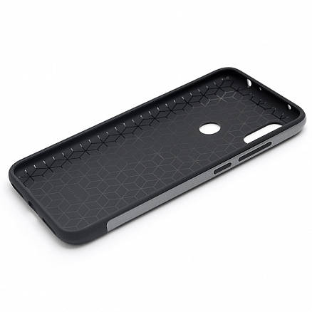 Чехол для Xiaomi Redmi Note 6 Pro гибридный iPaky Bumblebee черно-серый