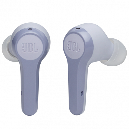 Наушники беспроводные Bluetooth JBL Tune 215 TWS вакуумные с микрофоном светло-фиолетовые