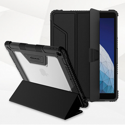 Чехол для iPad Pro 10.5, Air 2019 гибридный Nillkin Bumper черный