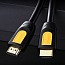 Кабель HDMI - HDMI (папа - папа) длина 3 м версия 1.4 3D Ugreen HD101 желто-черный