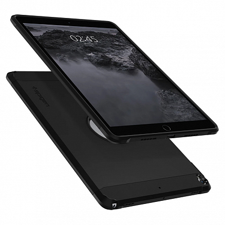 Чехол для iPad Pro 10.5 гибридный для экстремальной защиты Spigen SGP Tough Armor черный