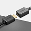 Кабель-удлинитель HDMI - HDMI (папа - мама) длина 0,5 м версия 2.0 4K 60Hz Ugreen HD107 черный