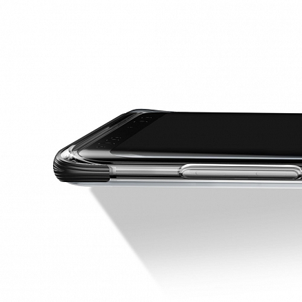Чехол для Samsung Galaxy S9+ гелевый с усиленными краями Baseus Armor прозрачно-черный