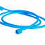 Шнурок для наушников AirPods силиконовый синий