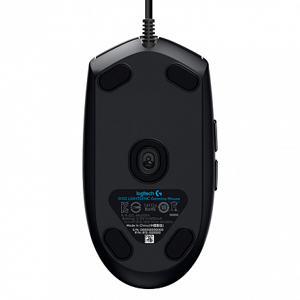 Мышь проводная USB оптическая Logitech G102 Lightsync 6 кнопок 8000 dpi игровая черная