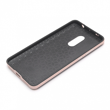 Чехол для Xiaomi Redmi Note 4X гибридный iPaky Bumblebee черно-розовый