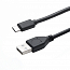 Кабель Type-C - USB 2.0 для зарядки длина 3 м 3А Cablexpert черный