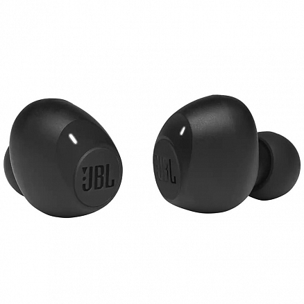Наушники беспроводные Bluetooth JBL Tune 115 TWS вакуумные с микрофоном черные