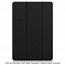 Чехол для Samsung Galaxy Tab S7 11.0 T870, T875, S8 11.0 кожаный Nova-09 черный