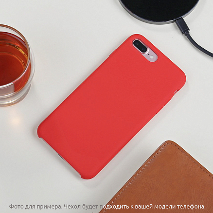 Чехол для Huawei Mate 20 Pro силиконовый Soft красный