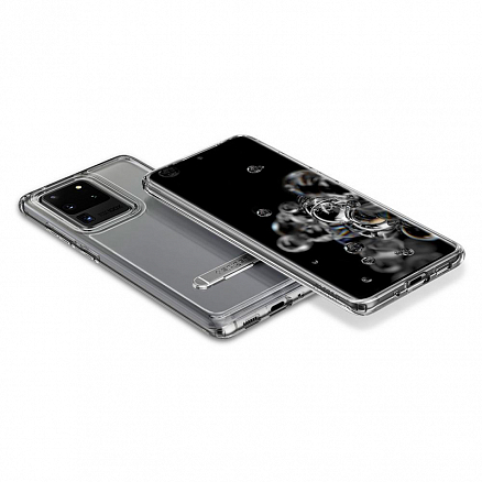 Чехол для Samsung Galaxy S20 Ultra гибридный Spigen Ultra Hybrid S прозрачный