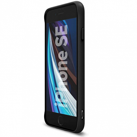 Чехол для iPhone 7, 8, SE 2020, SE 2022 гелевый ультратонкий Ringke Air S черный