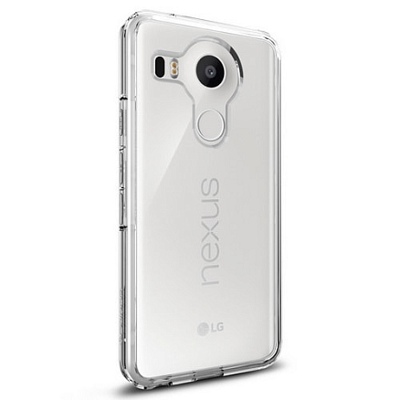 Чехол для LG Nexus 5X гибридный Spigen SGP Ultra Hybrid прозрачный