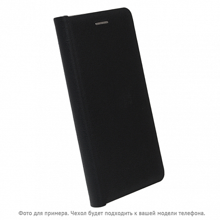 Чехол для Samsung Galaxy J6 кожаный - книжка GreenGo Smart Venus черный