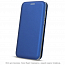 Чехол для Xiaomi Poco M3, Redmi 9T кожаный - книжка GreenGo Smart Diva синий