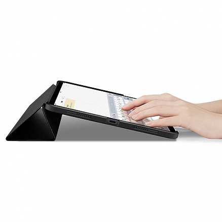 Чехол для iPad Air 2020, 2022, iPad Pro 11 2021 книжка Spigen Smart Fold черный