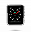 Чехол для Apple Watch 38 мм бампер гелевый Dux Ducis серебристый