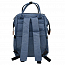 Рюкзак (сумка) Ankommling LD22 для мамы с отделением для бутылочек синий джинс