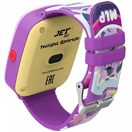 Детские умные часы с GPS трекером, камерой и Wi-Fi Jet Kid My Little Pony Twilight Sparkle