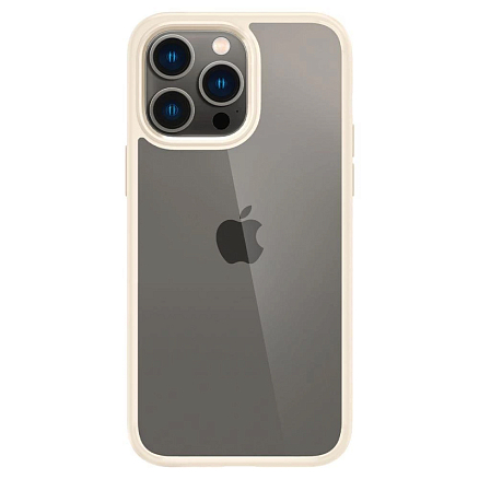 Чехол для iPhone 14 Pro Max гибридный Spigen Ultra Hybrid бежевый