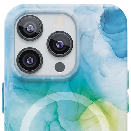Чехол для iPhone 14 Pro гелевый VLP Splash MagSafe разноцветный