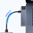 Переходник Dual Type-C 7-в-1 (PD) для MacBook Pro Baseus Thunderbolt C+Pro серый