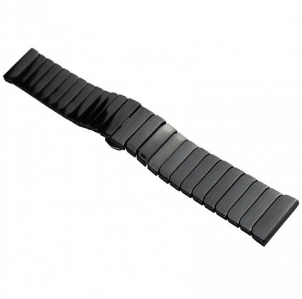 Ремешок-браслет для Samsung Galaxy Watch 46 мм керамический Nova Strip черный