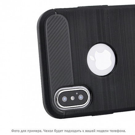 Чехол для Huawei P20 Lite, Nova 3e гелевый GreenGo Simple черный